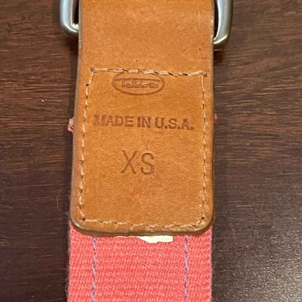 gu vintage retro talbots Lemon Pattern Belt xs